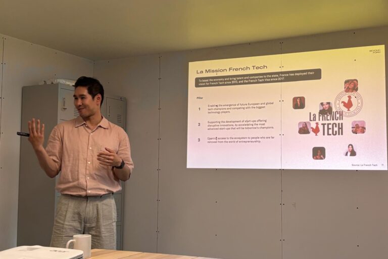 una lezione con presentazione power point