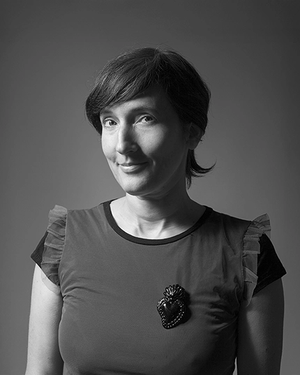 Ritratto della docente Natalia Saurin.